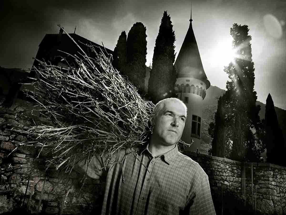 Jean-Daniel Suardet - Vigneron au Château Maison Blanche Yvorne